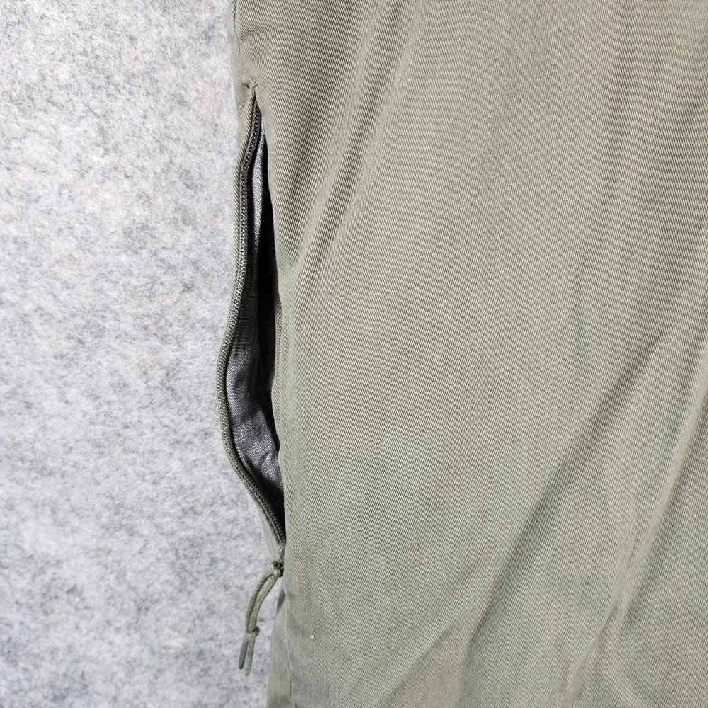 Duluth Trading Flex Fire Hose Cargo Pants Men 36x28 Green Relaxed Work Carpenter